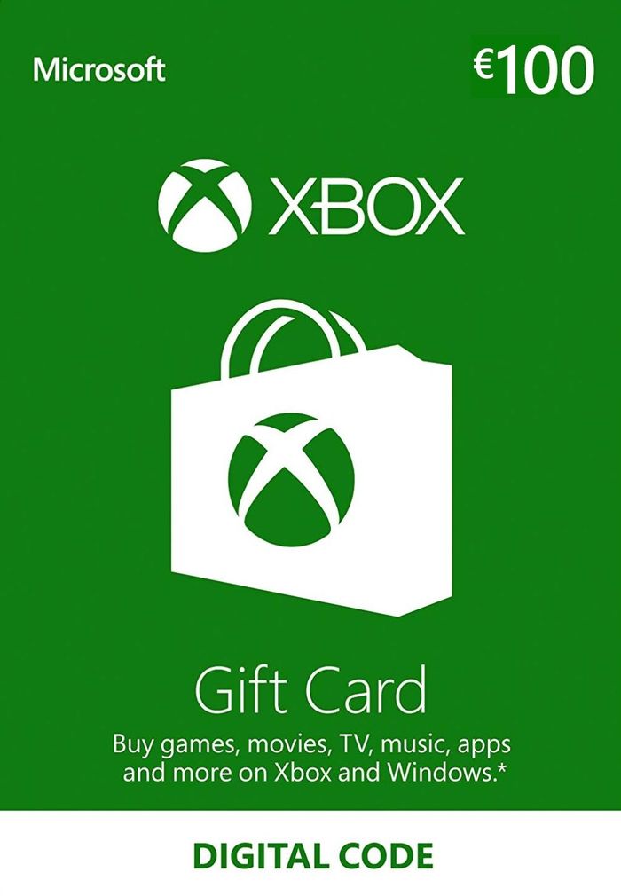 Xbox Live Gift Card 100 EUR Xbox Live Key GLOBALE