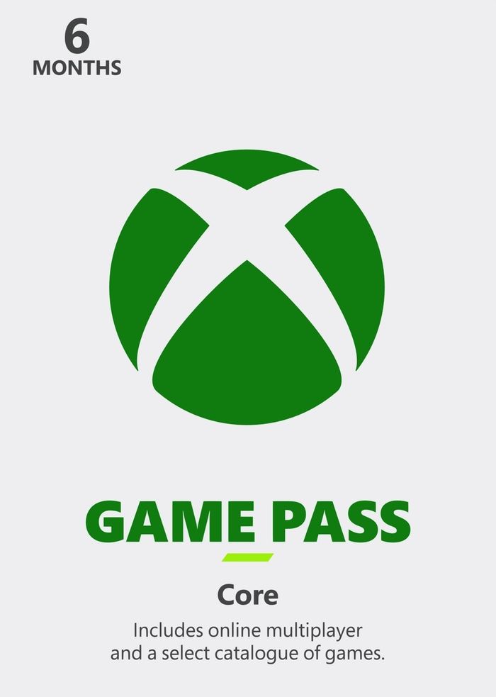 Xbox Game Pass Core 6 mesi Key GLOBALE