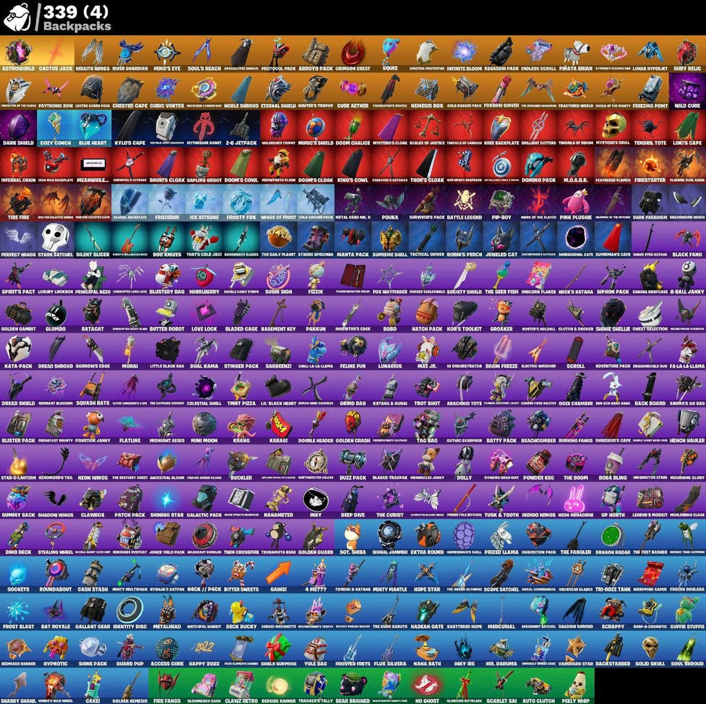 Account Fortnite TRAVIS (298 skins)