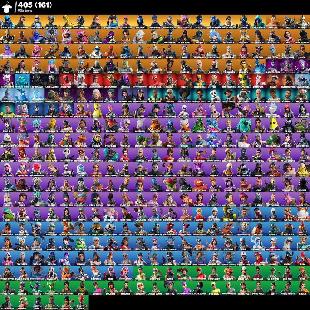 Account Fortnite HONOR (405 skins)