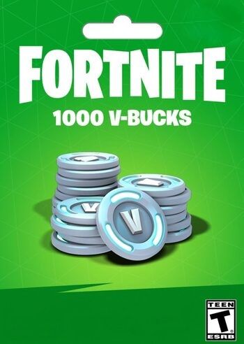 1000 V-Bucks Gift Card Key GLOBALE - Fortnite