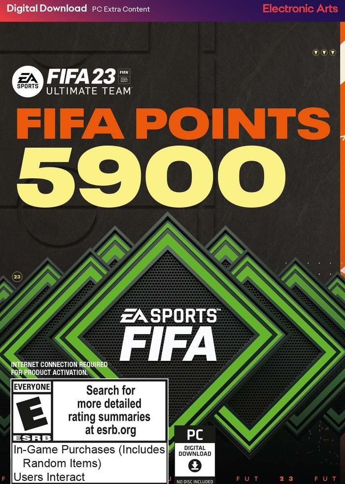 FIFA 23 : 5900 FIFA Points (PC) Origin Key GLOBALE